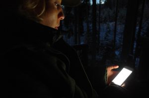 Nachtblind durch Smartphone