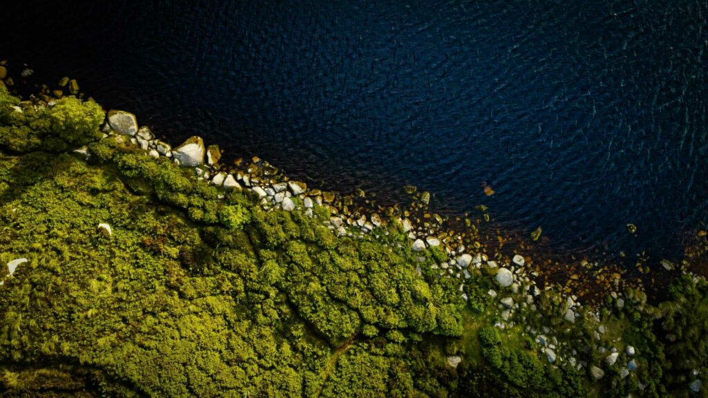 Landschaftsfotografie mit einer Drohne