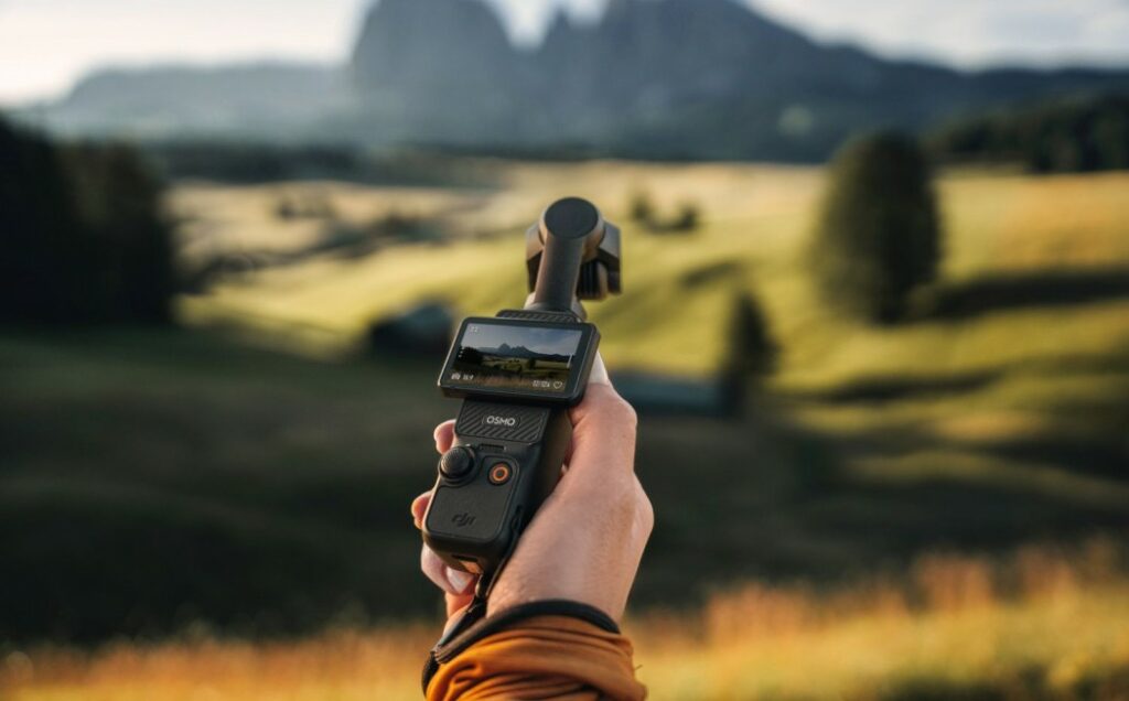 DJI Osmo Pocket 3 bei Landschaftsaufnahmen