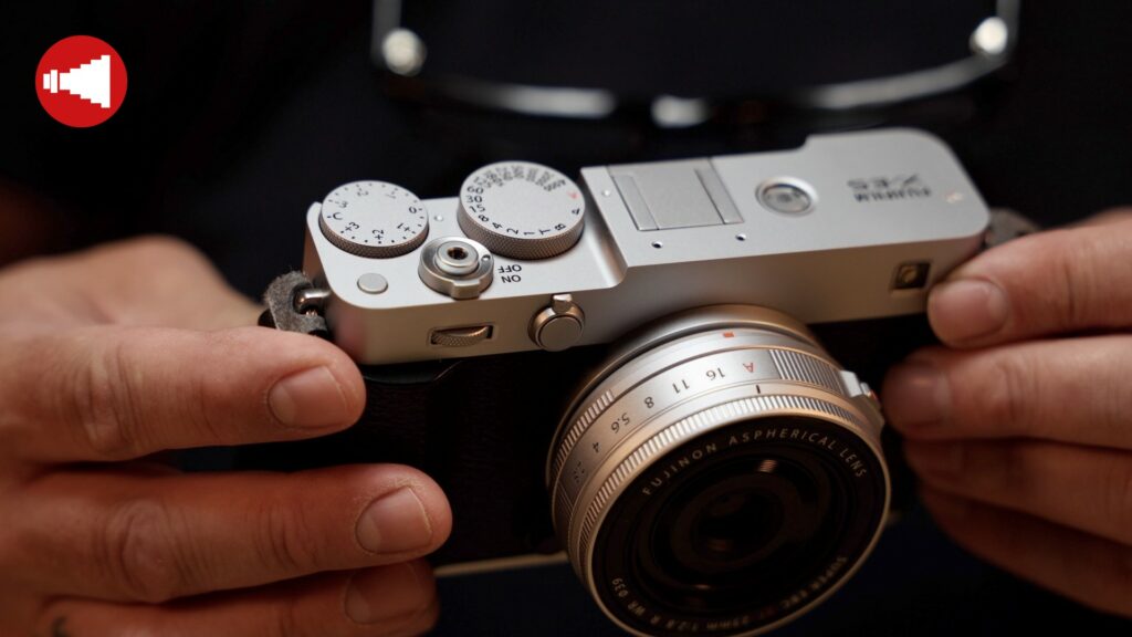 Bedienelemente der Fujifilm X-E5