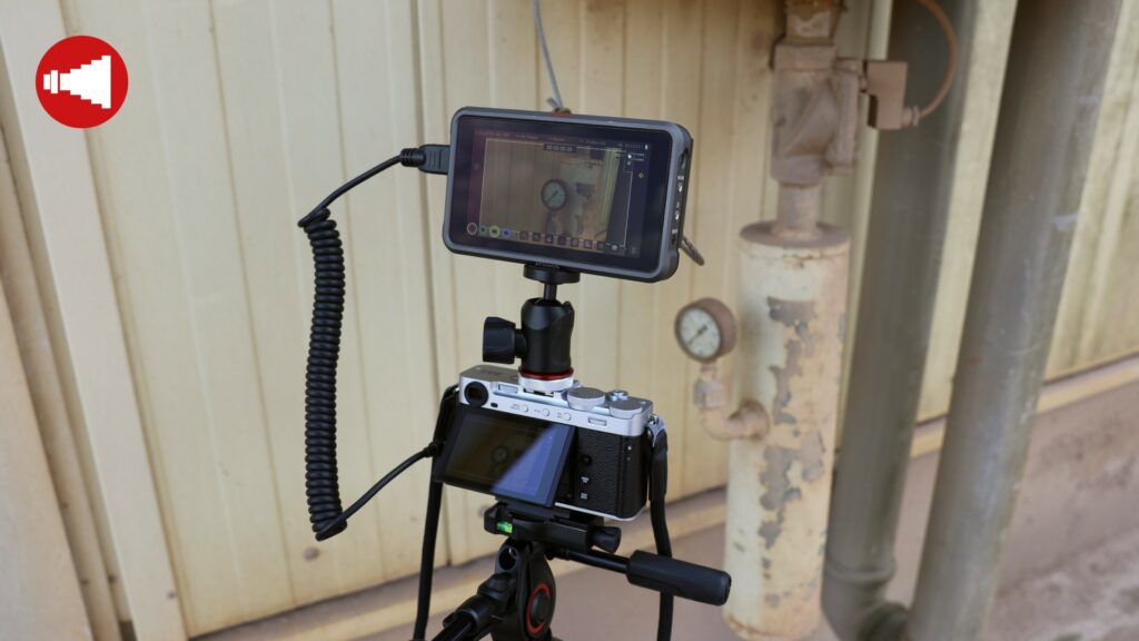 Setup zum Aufnehmen von Videos mit der X-E5