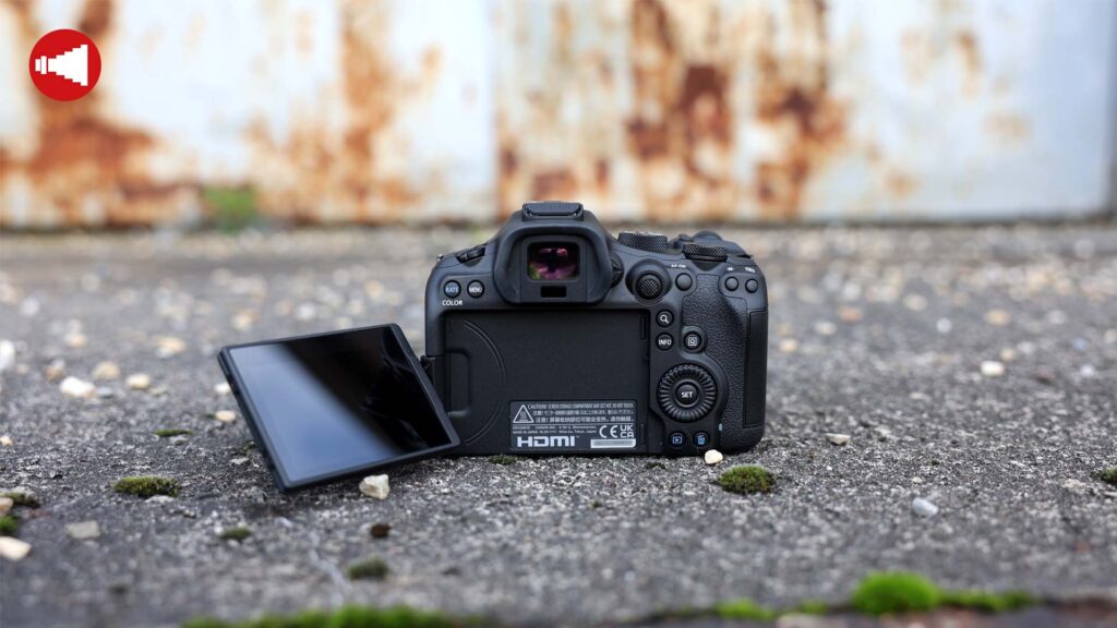 Canon EOS R6 iii Schwenkbares Display