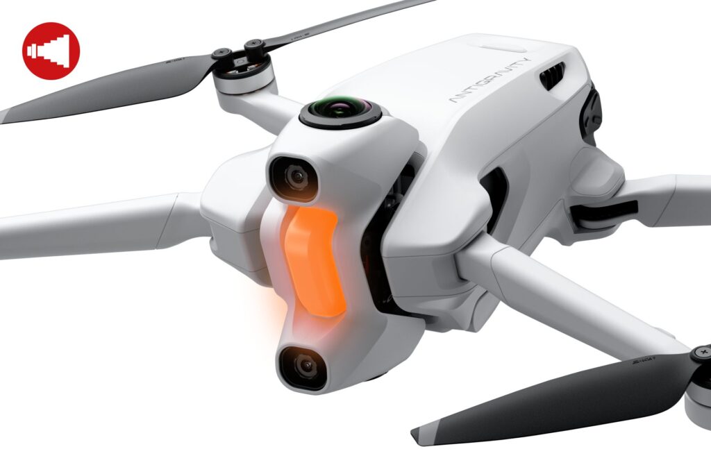 Kamera der Antigravity A1 Drohne in Nahansicht