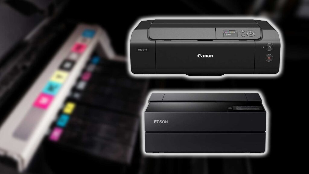 Zwei Fotodrucker-Modelle für den professionellen Druck zu Hause