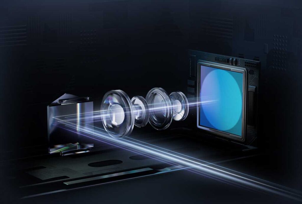 DJI Avata 360: Aufbau des Sensors.