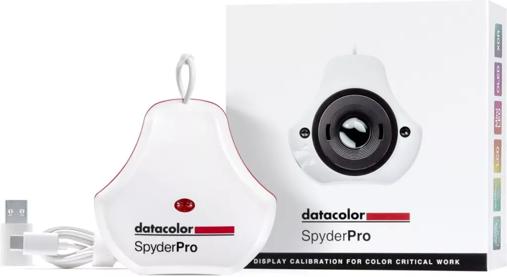 Datacolor SpyderPro Kalibrierungsgerät.