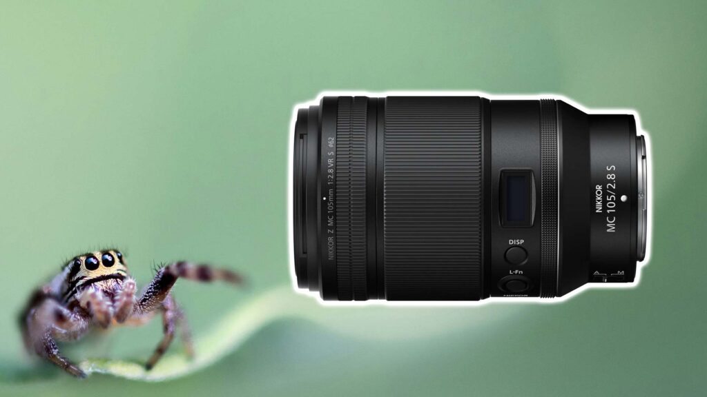 NIKKOR Z MC 105mm f/2.8 VR S Objektiv.