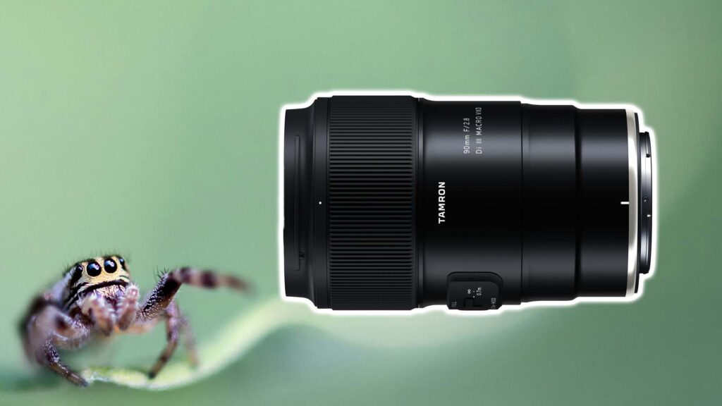 Tamron 90mm F/2.8 Di III Macro VXD Objektiv.